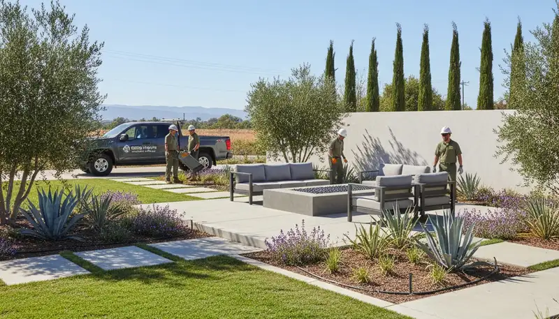 Landscaping services in Modesto, CA for residential and commercial outdoor property maintenance