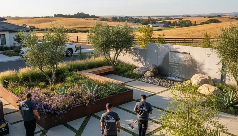 Landscaping services in Modesto, CA for residential and commercial outdoor property maintenance