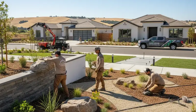 Landscaping services in Modesto, CA for residential and commercial outdoor property maintenance
