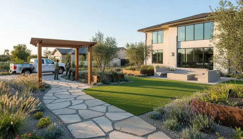 Landscaping services in Modesto, CA for residential and commercial properties