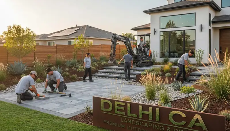 Landscaping services in Modesto, CA for residential and commercial properties