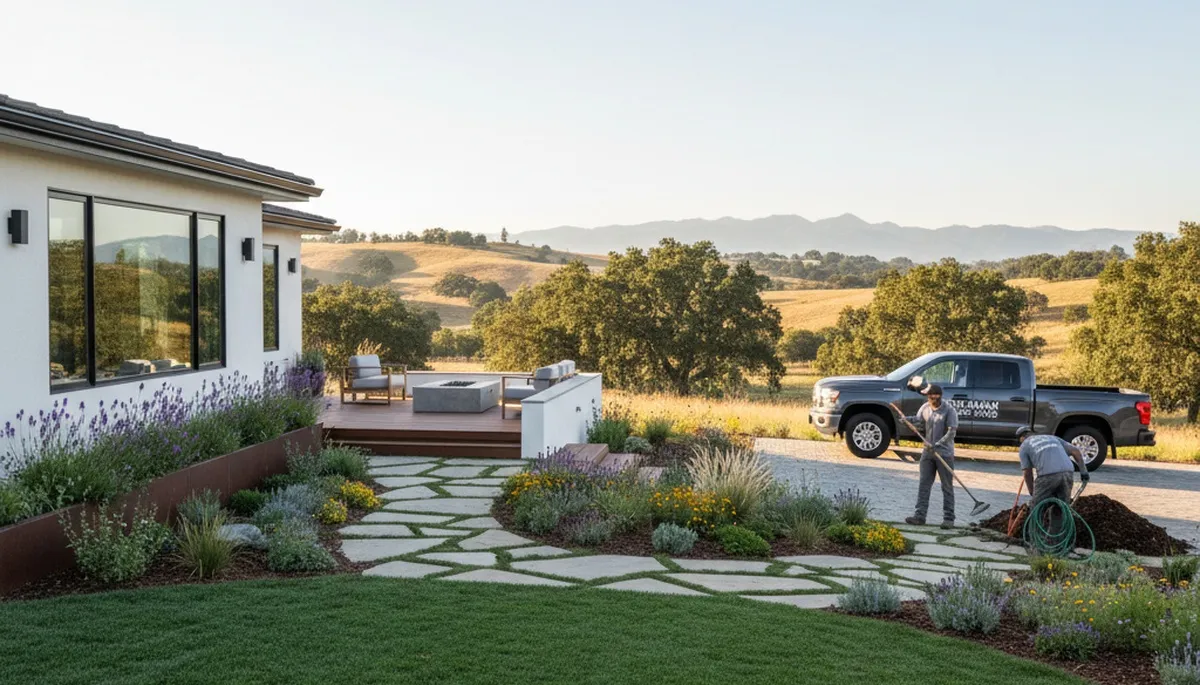 Landscaping service in Modesto, CA for residential and commercial outdoor maintenance