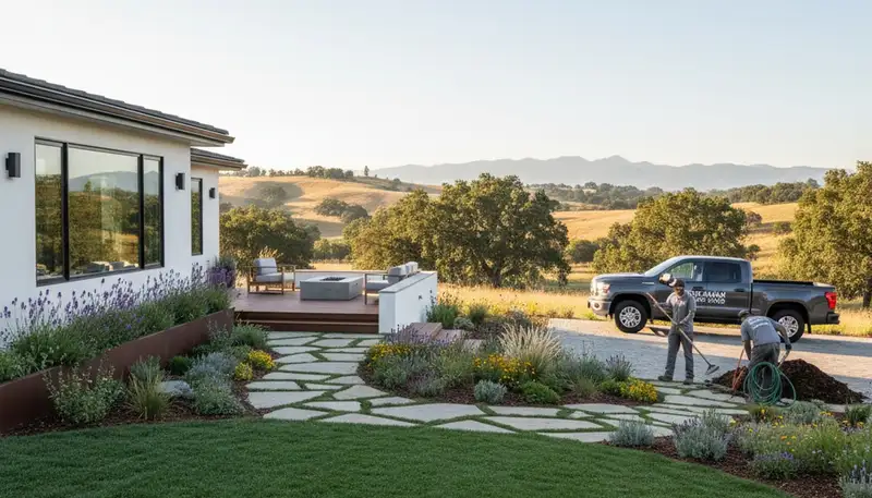 Landscaping service in Modesto, CA for residential and commercial outdoor maintenance