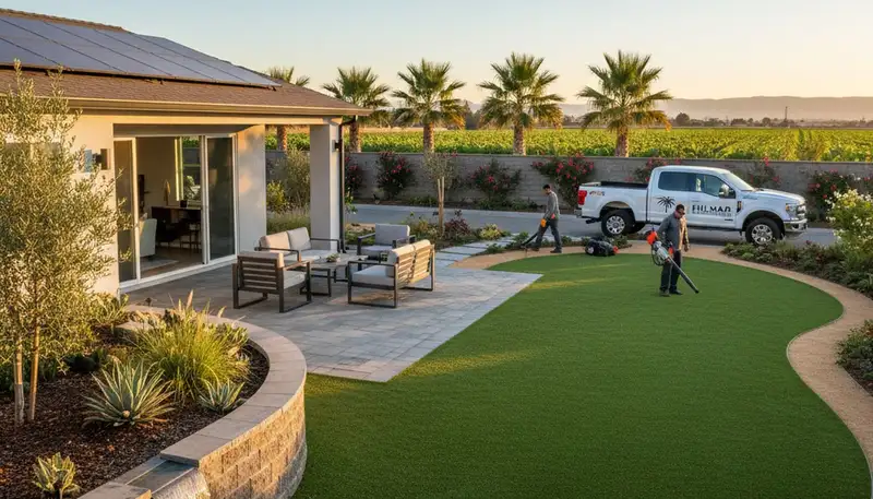 Landscaping services in Modesto, CA for residential and commercial properties