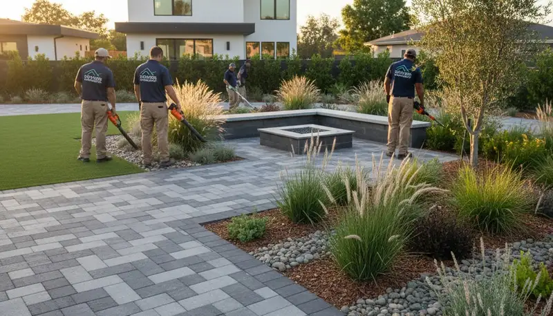 Landscaping services in Modesto, CA for residential and commercial properties
