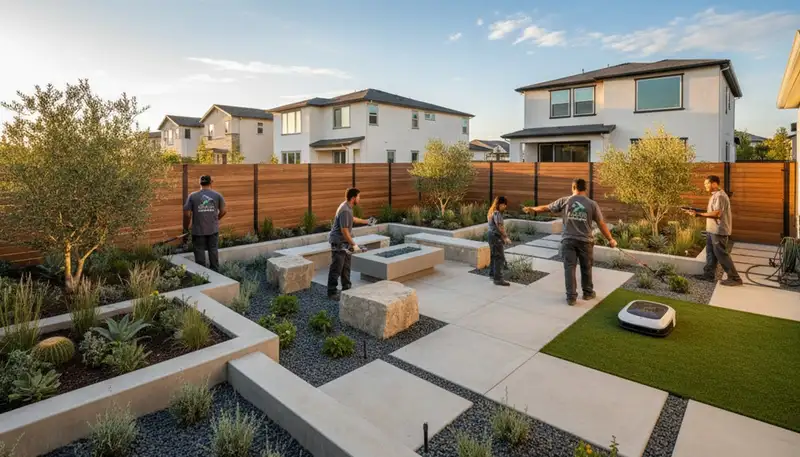 Landscaping services in Modesto, CA for residential and commercial properties