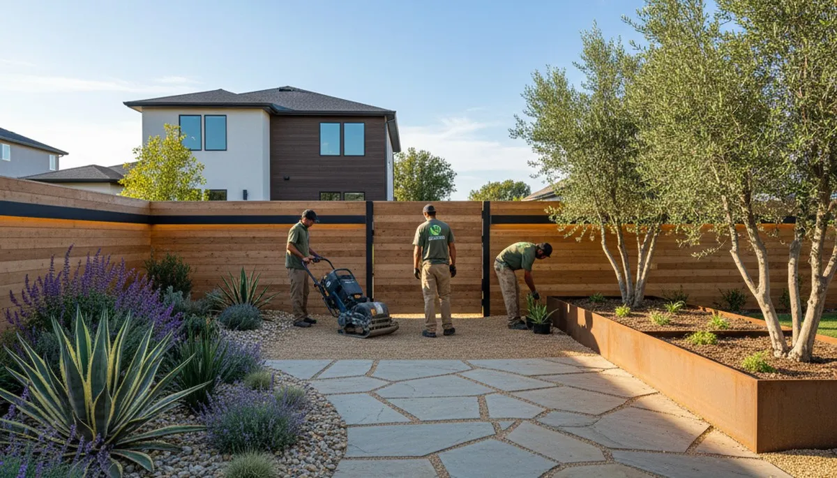 Landscaping service in Modesto, CA for lawn care, garden maintenance, and outdoor property improvement