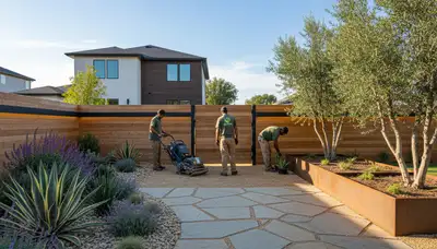 Landscaping service in Modesto, CA for lawn care, garden maintenance, and outdoor property improvement