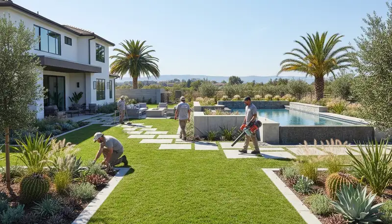 Landscaping services in Modesto, CA for residential and commercial outdoor maintenance