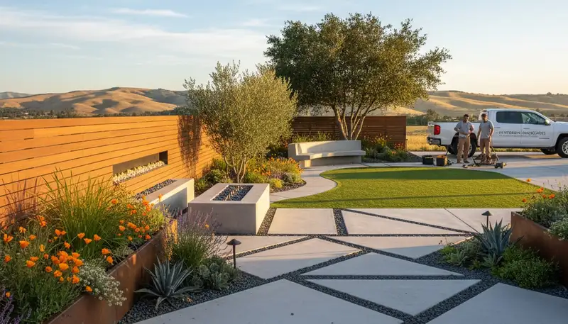 Landscaping services in Modesto, CA for residential and commercial properties