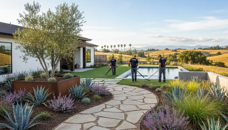 Landscaping services in Modesto, CA for residential and commercial properties