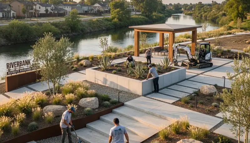 Landscaping services in Modesto, CA for residential and commercial outdoor maintenance