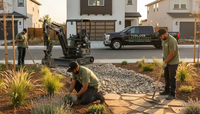 Landscaping services in Modesto, CA for residential and commercial properties